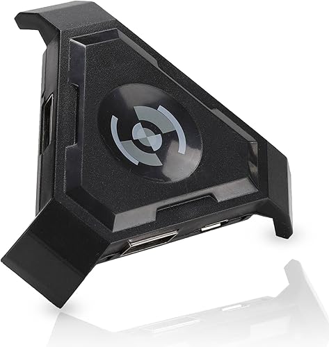 ASHATA Adaptador de teclado y mouse para juegos para Switch y PC, Bluetooth 4.1 Controlador de juegos Teclado Ratón Convertidor de Soporte Juegos