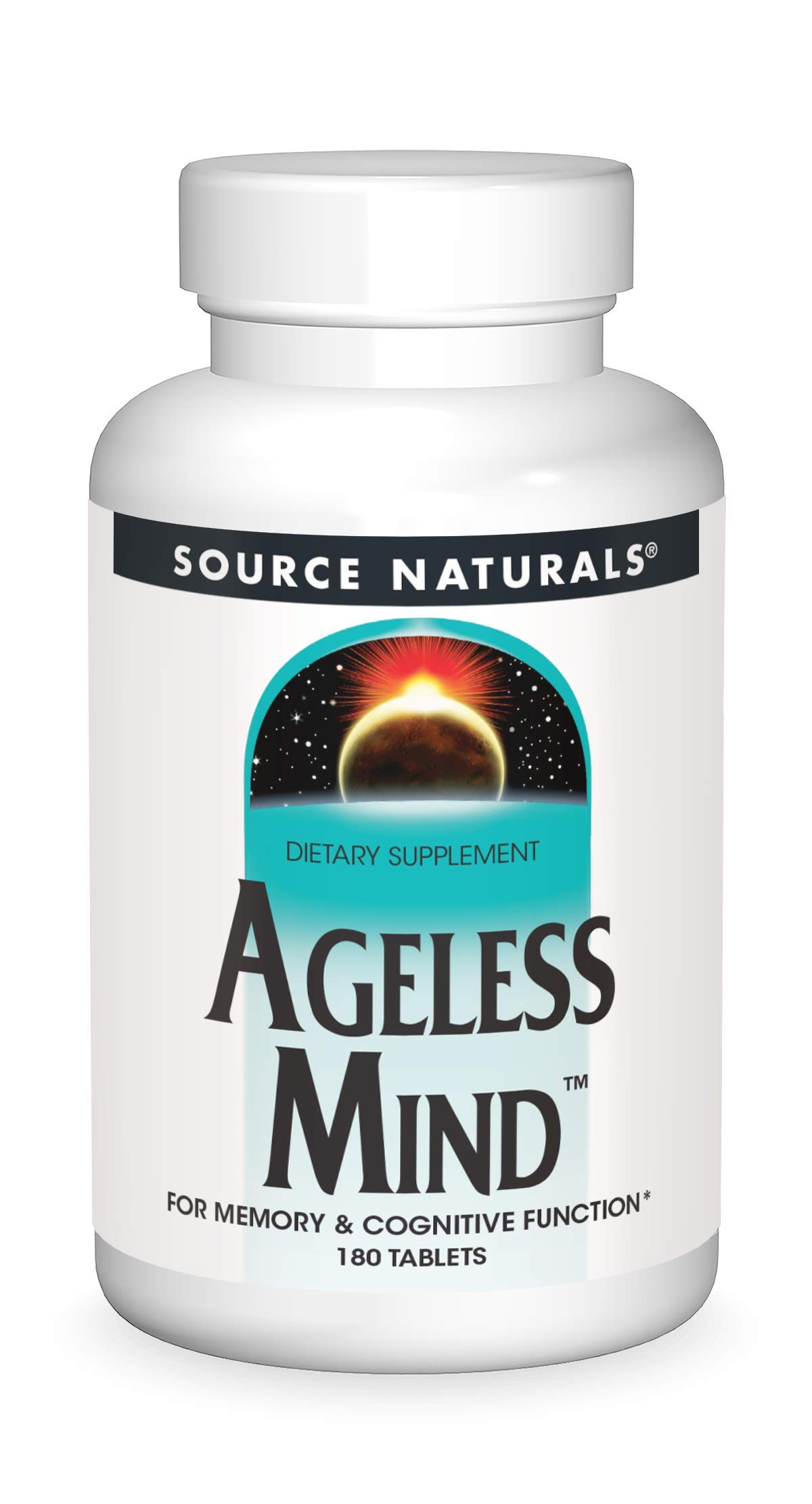 Ageless Mind Source Naturals, Inc. 180 Tabs