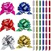 48 Pieces 4.5 Inches Wide Gift Pull Bows Christmas Gift Wrap Pull Bows with Ribbon for Christmas Decoration, Gift Wrapping, Wedding Gift Decoration (Style A)
