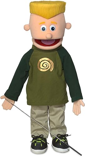 25 Eddie Peach Boy cuerpo completo títere estilo ventrílocuo