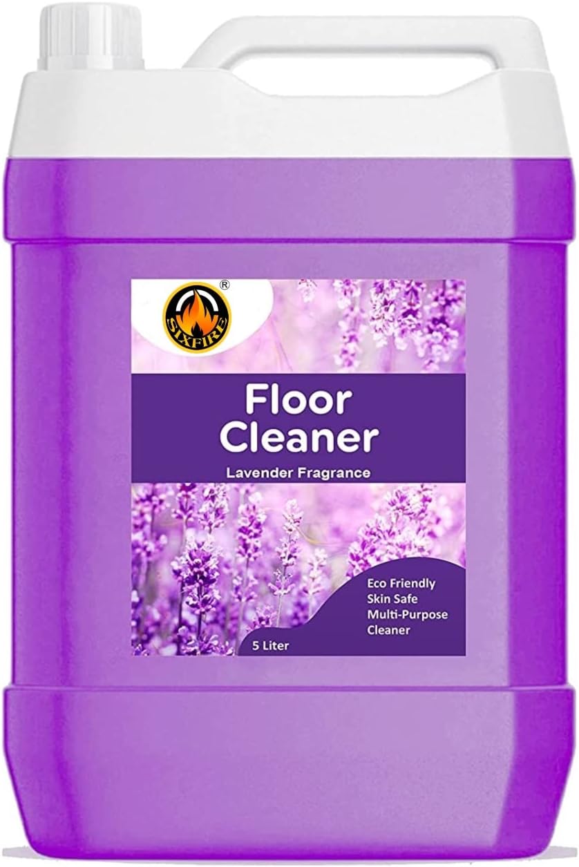M.N.C HOMECARE Disinfectant Surface & Floor Cleaner Liquid, Lavender, 5 Liters Makes 8 Liters