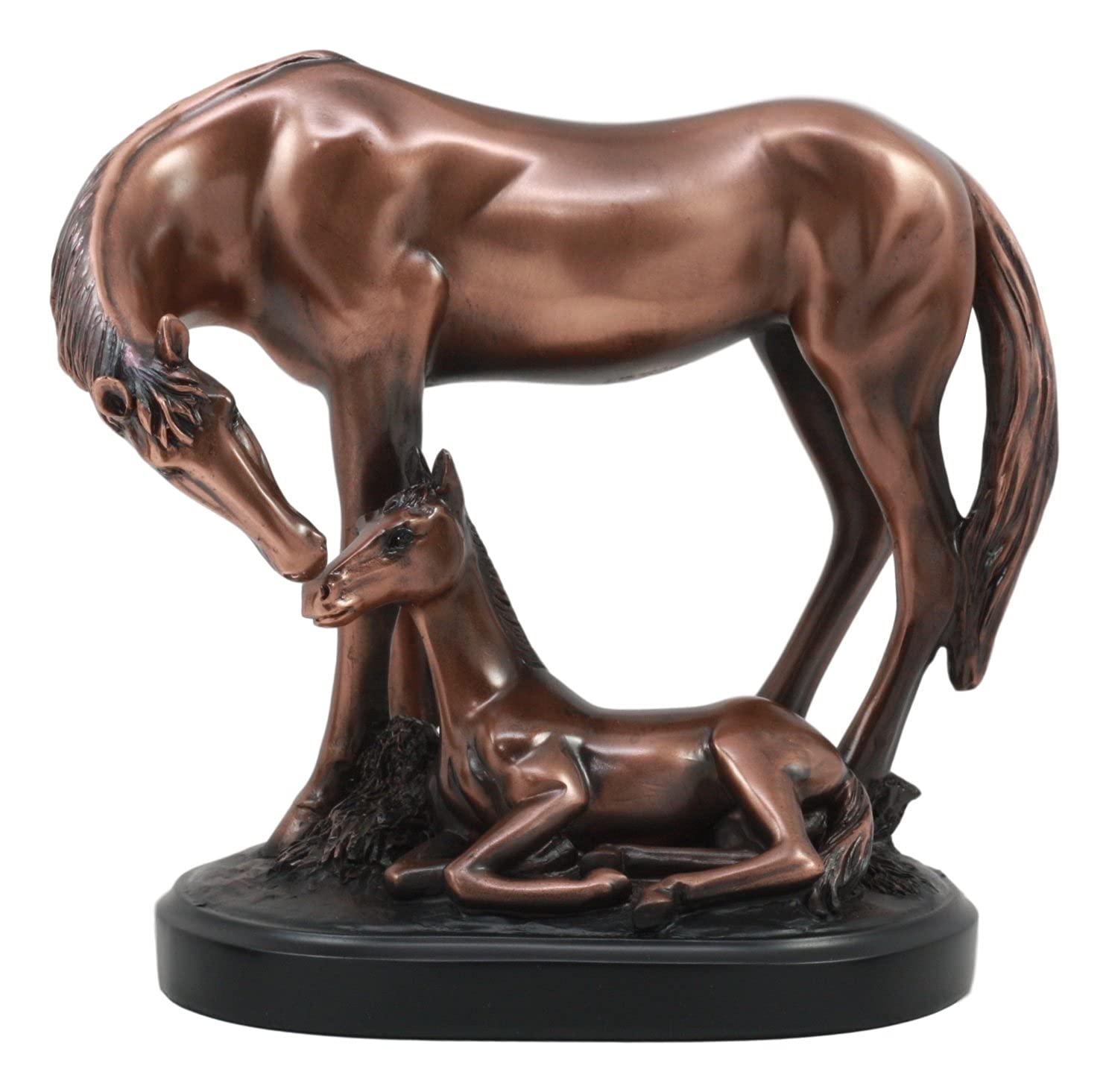Amazon | ファームCountry HorseファミリMare and Foalブロンズ電気