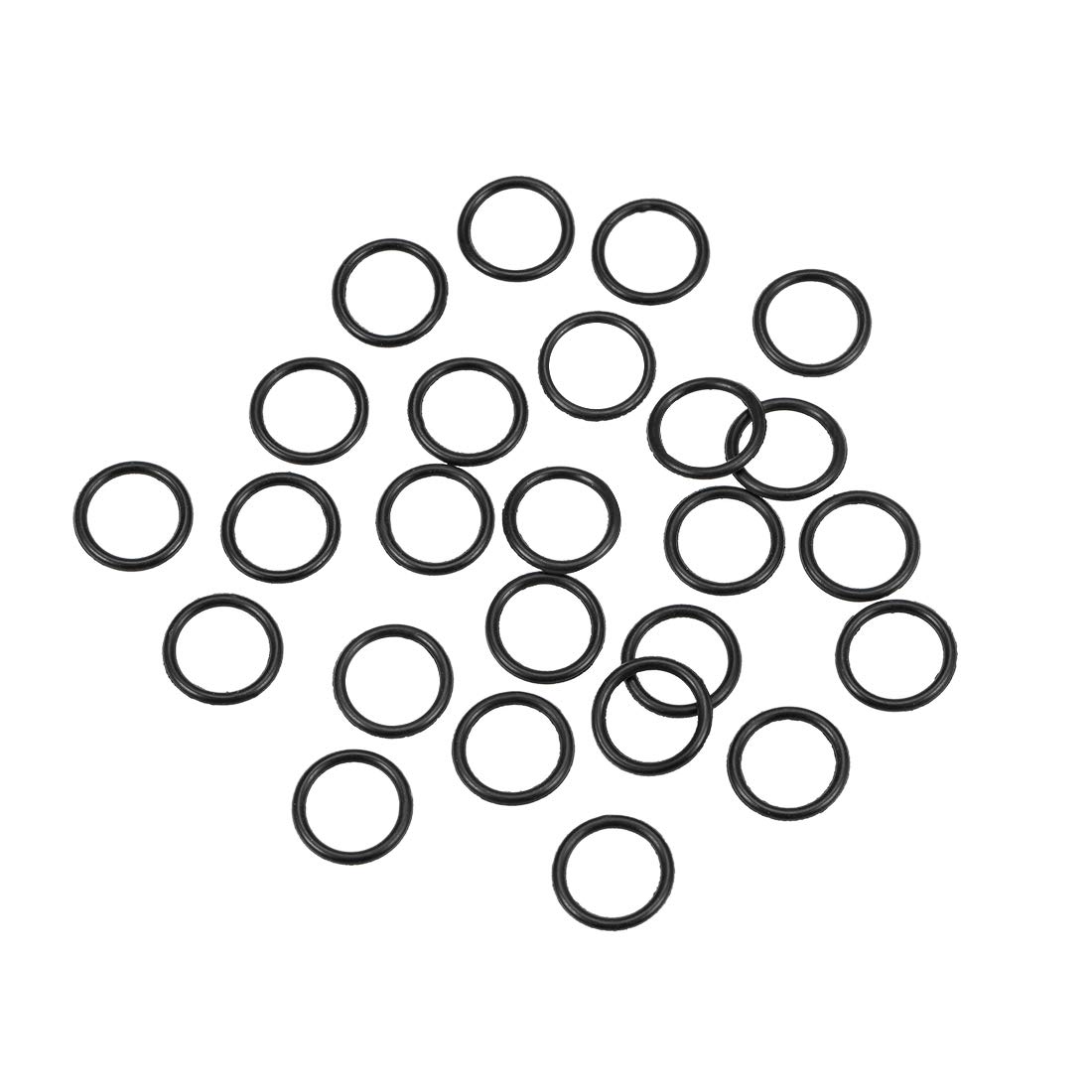 Sourcing Map Silicone Joint Torique 7mm OD 5mm ID 1mm Largeur