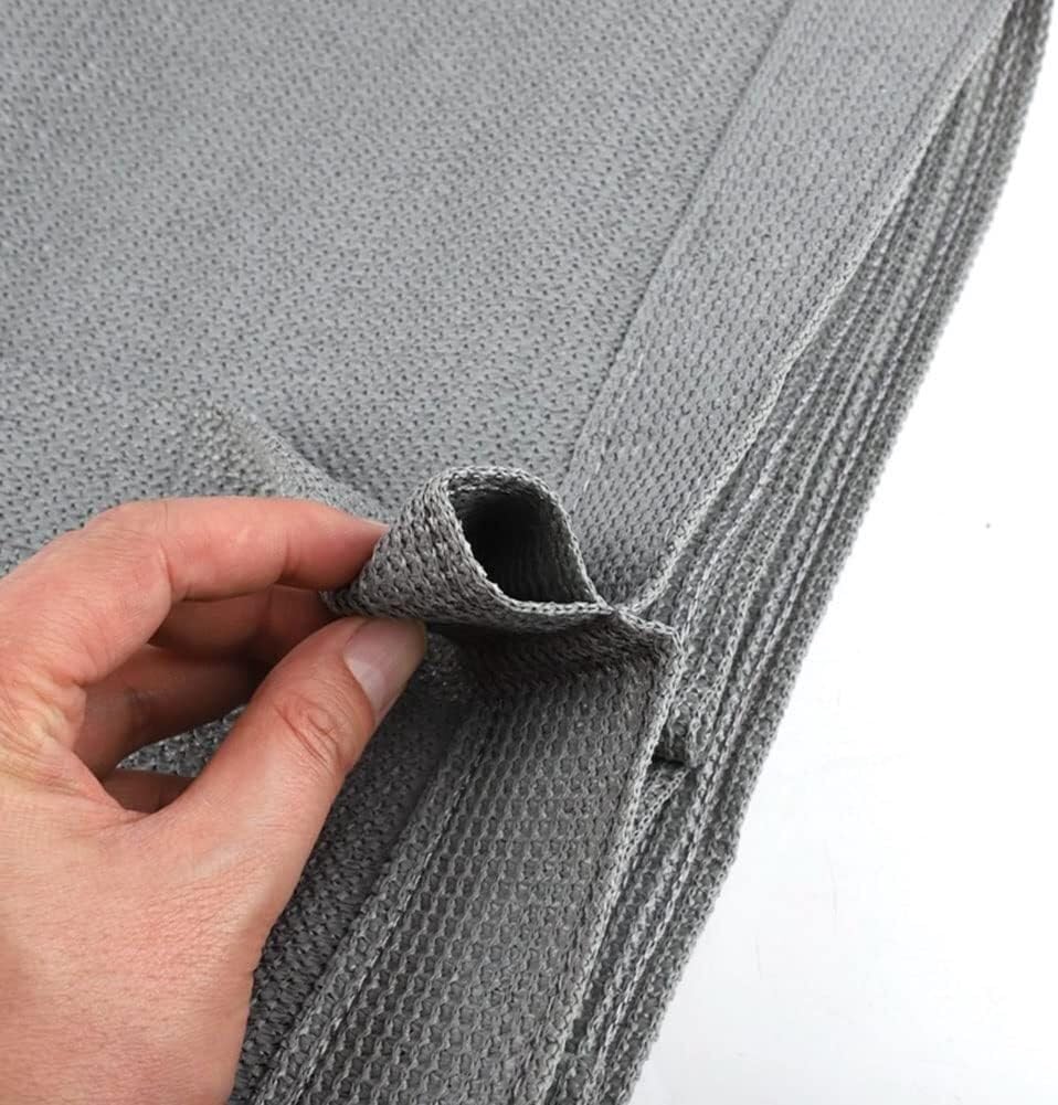 Wysuwany dach markizy, zewnętrzny żagiel przeciwsłoneczny z przesuwanym drutem do tarasu w altanie ogrodowej(1.5x7m)