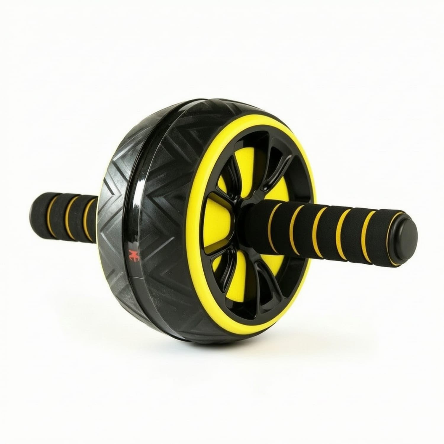 Nonslip Ab Wheel Roller with Knee Pad Non-Slip Ab Wheel Silent Exercise Equipment Wear-Resistant for Beginners, Home Workouts, Floor Exercises, Black Yellow-picture-31