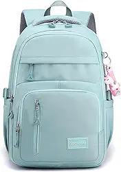 Mochila Impermeável Feminina Escolar Fashion Mochila Nylon Casual Feminina de Grande Capacidade para Notebook de 15,6 polegadas