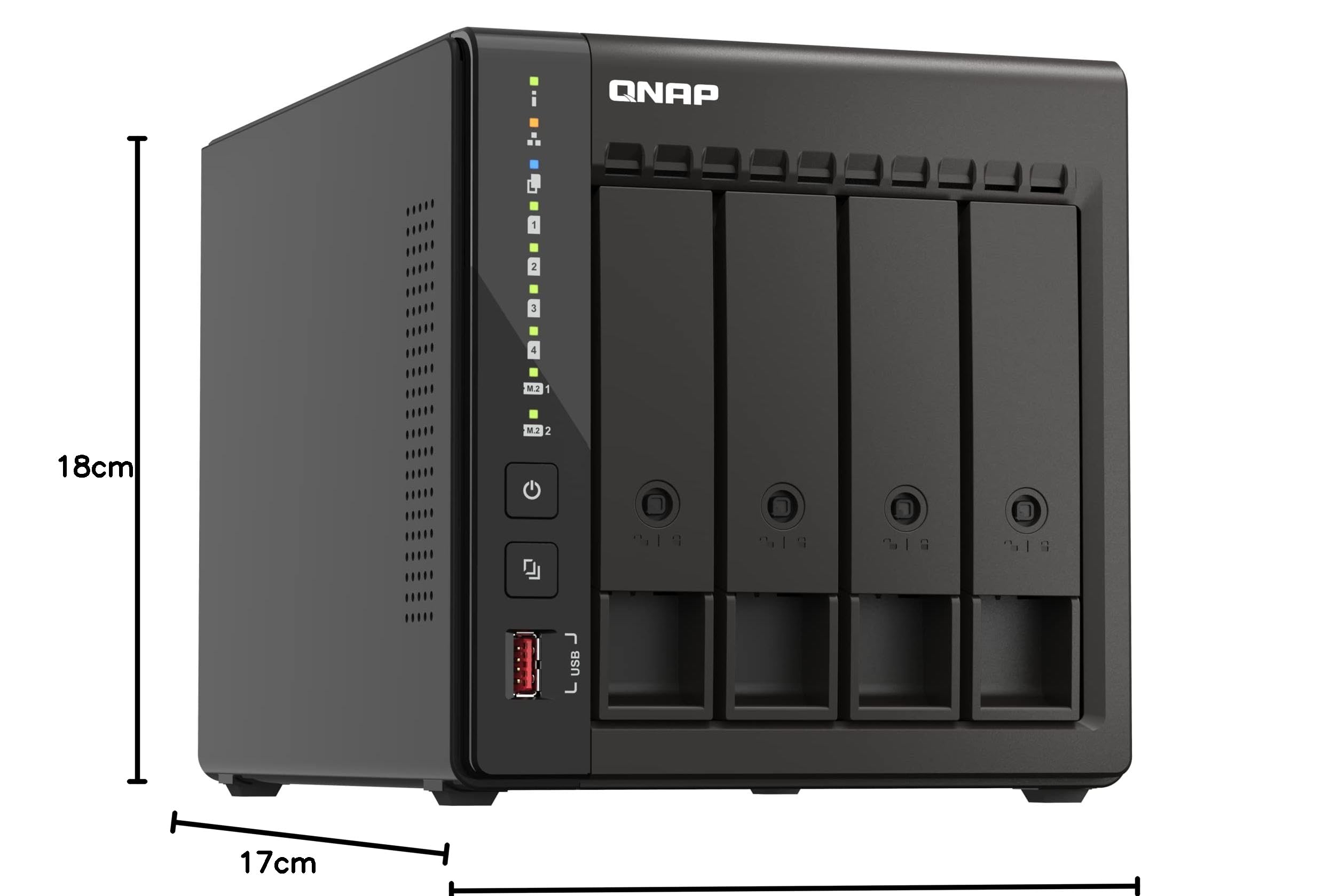 QNAP Systems TS-453E-8G 4 Bay 8 Go DDR4