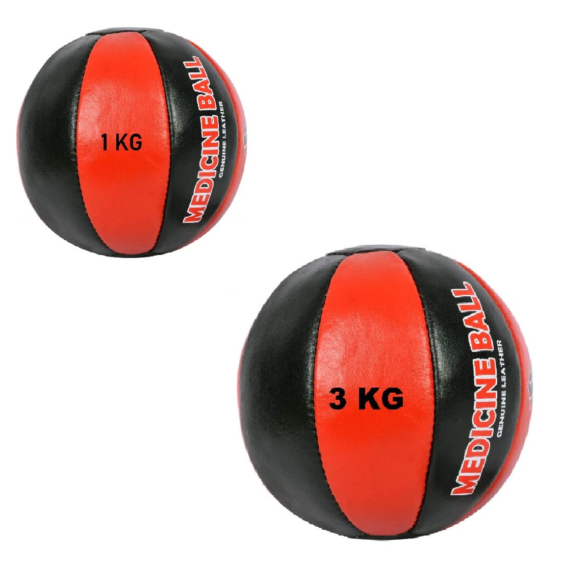 Spanco Pair of 1 Kg. and 3 Kg. Synthetic Leather Material, Medicine Ball without Bounce & Easy Grip for Abs, Abdominal, Legs, Arms, Neck & Reduce Tire excercises preferable for Physician (B07Y2YPHB8) Amazon Price History, Amazon Price Tracker