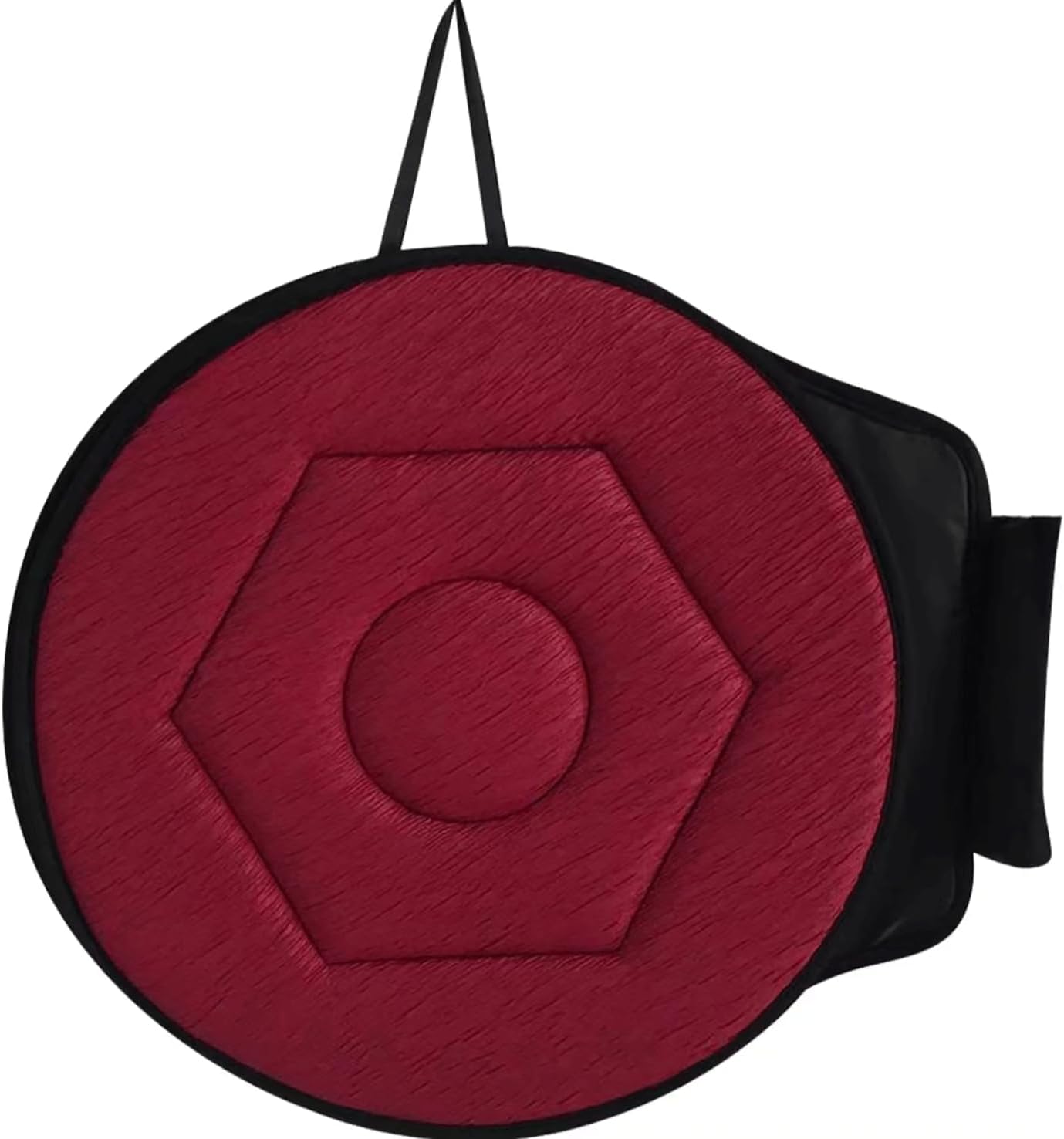 Chair Cushion Swivel Seat Cushion,not-Slip Portable Flexible Car Seat Rotating Cushion for Elderly Pregnant Easy Move(Color:Coffee)