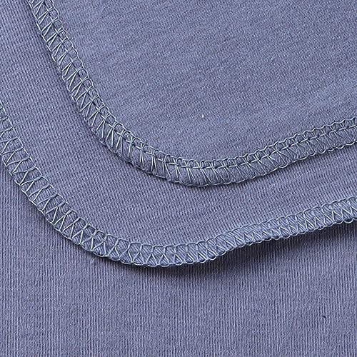 Image of PESAAT Cotton Baby Swaddle Hat Set Newborn Infant Hats Receiving Blankets for Baby Boys Girls