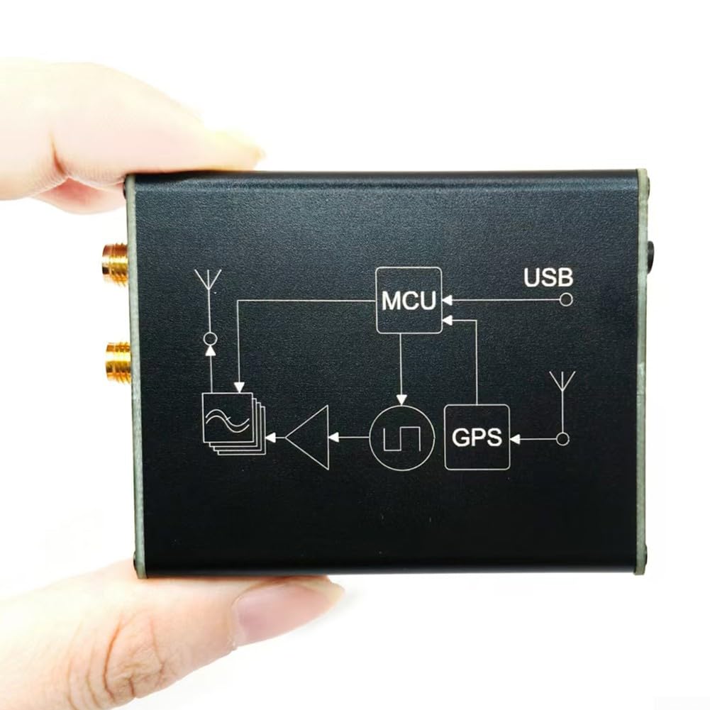 SI5351-WSPR-Sender mit TCXO-Stabilisierung und GPS-gestützter automatischer QTH-Positionierung, 23 dBm Ausgangsleistung, 1–30 MHz, für Kurzwellen-QRP-Betrieb und Weak Signal (WSPR BEACON beacon)
