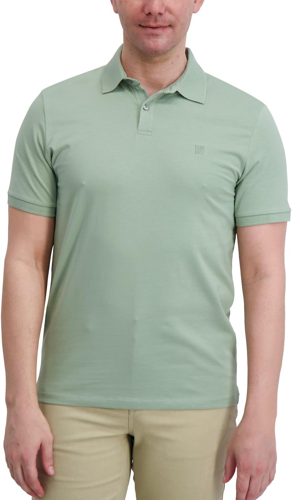 DKNY Men's Essential Polo Polo Shirt (Pack of 1)
