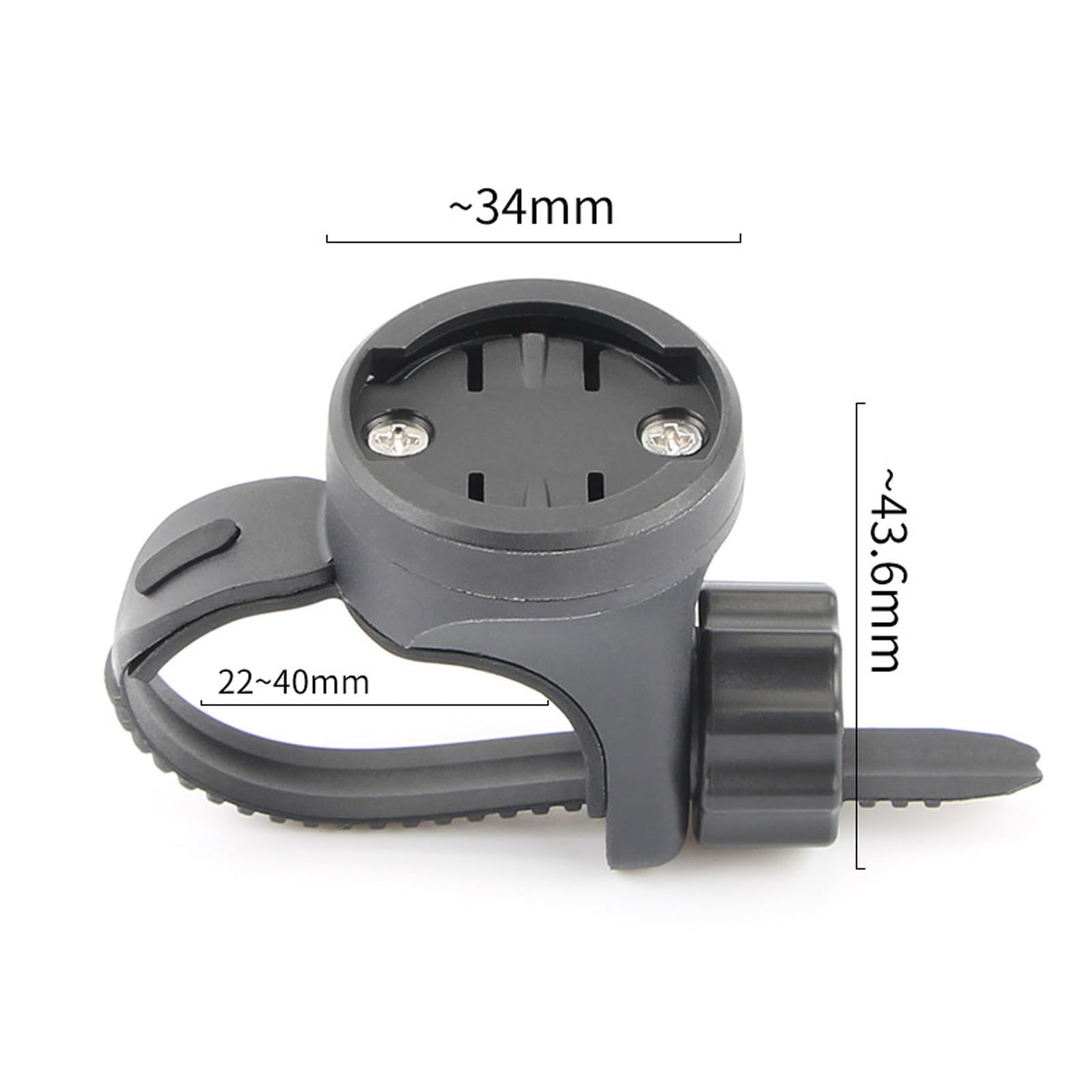 Support D'Ordinateur De Vélo BSSOK Compatible Garmin Edge, CAT Eye, XOSS, IGPSPORT - Fixation Guidon 25.4-31.8mm