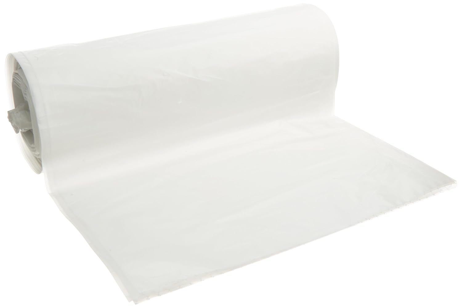 Berry Plastics LSR3858X2C Steel-Flex Linear Low Density Polyethylene Coreless Roll Can Liner, 60 Gallon Capacity, 0.95 mil Thick, 58" Length x 38" Width, Clear (Case of 100)