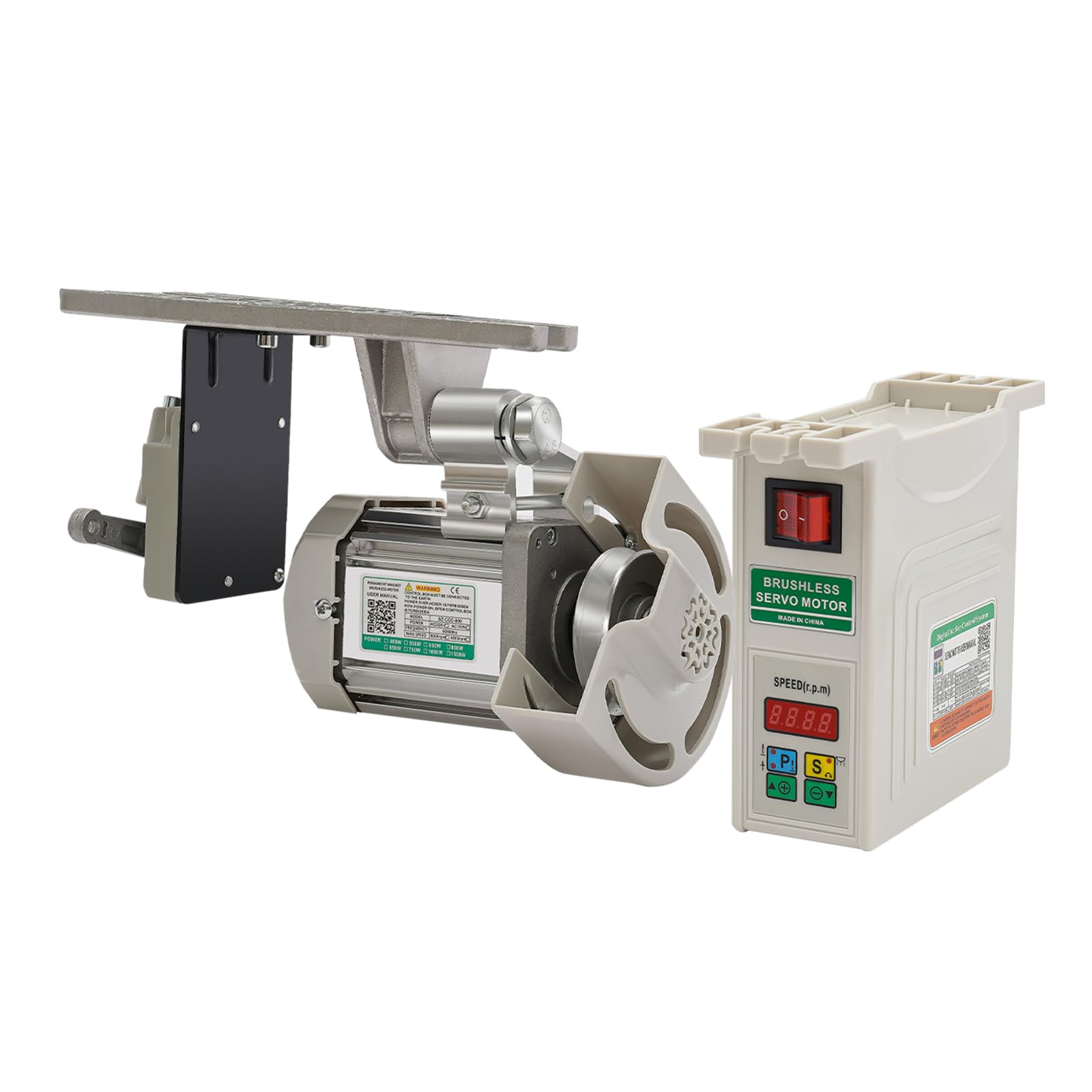 Attuatore, 750 W Motore Macchina Da Cucire Motore DC Senza Spazzole, Risparmio Energetico, Macchina Da Cucire Industriale, Adatto Per Macchine Da Cucire E Attrezzature Meccaniche