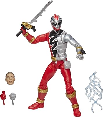Power Rangers Lightning Collection Dino Fury Red Ranger 6-Inch Premium Collectible Action Figure Toy