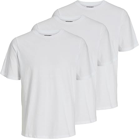 JACK & JONES Mens Pack Under Crew T-Shirt