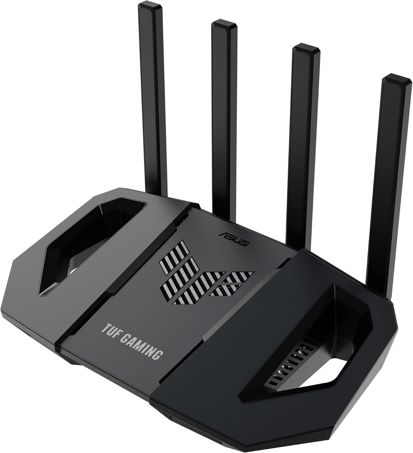 ASUS TUF Gaming BE3600 Router WiFi 7 802.11be Dual Band per modem operatore e ONT, Ethernet 2,5 Gbps, gioco mobile, WiFi mesh, acceleratore Gear, QoS adattivo, port forwarding, tethering mobile