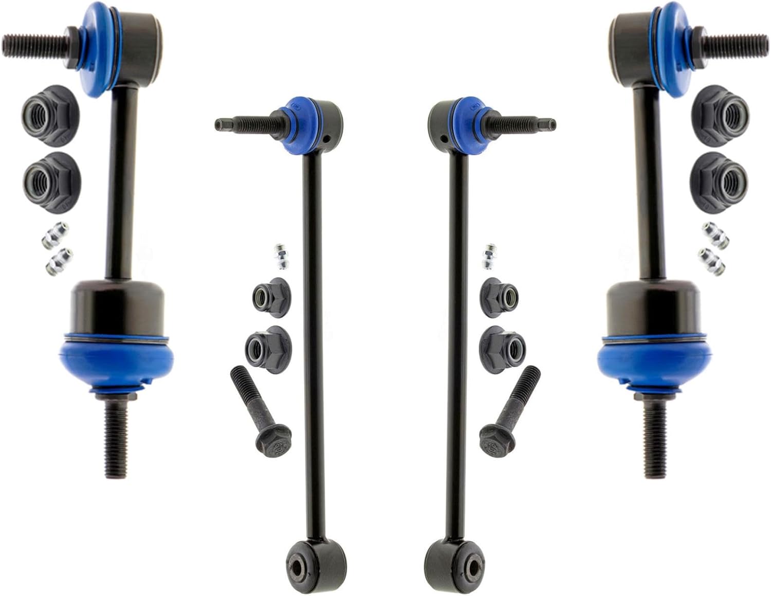 Front & Rear Sway Bar Links Assembly Replacement Parts For Ram 1500 2019 2020 2021 2022 2023 2024