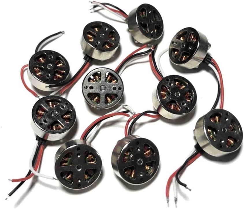 Fit for K998 S11 PRO 4D-M2 E88 EVO Z908 MAX Mini RC Drone Quadcopter Brushless Motor Accessories Brushless Machine Engines Spare Parts(10pcs)