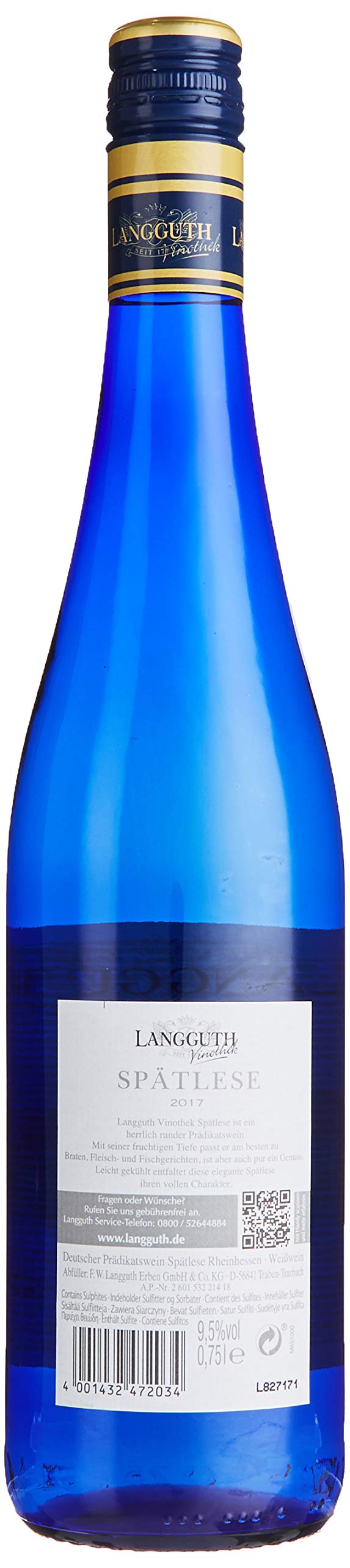 LANGGUTH ERBEN Langguth Vinothek Spätlese Lieblich (6 x 0.75 l)