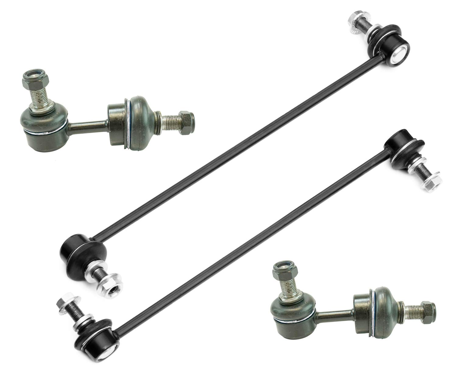 4PC Front (12.64 inches stud to stud) & Rear Sway Bar Links Fits 2011-2014 Hyundai Sonata L4 2.4L