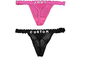 The Seductive Intimates: Personalized Thongs for an Irresistible Charme