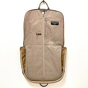 kiva トラベル　ガーメントバッグ 旅行用ガーメントダッフルバッグ - PUレザーガーメントダッフル