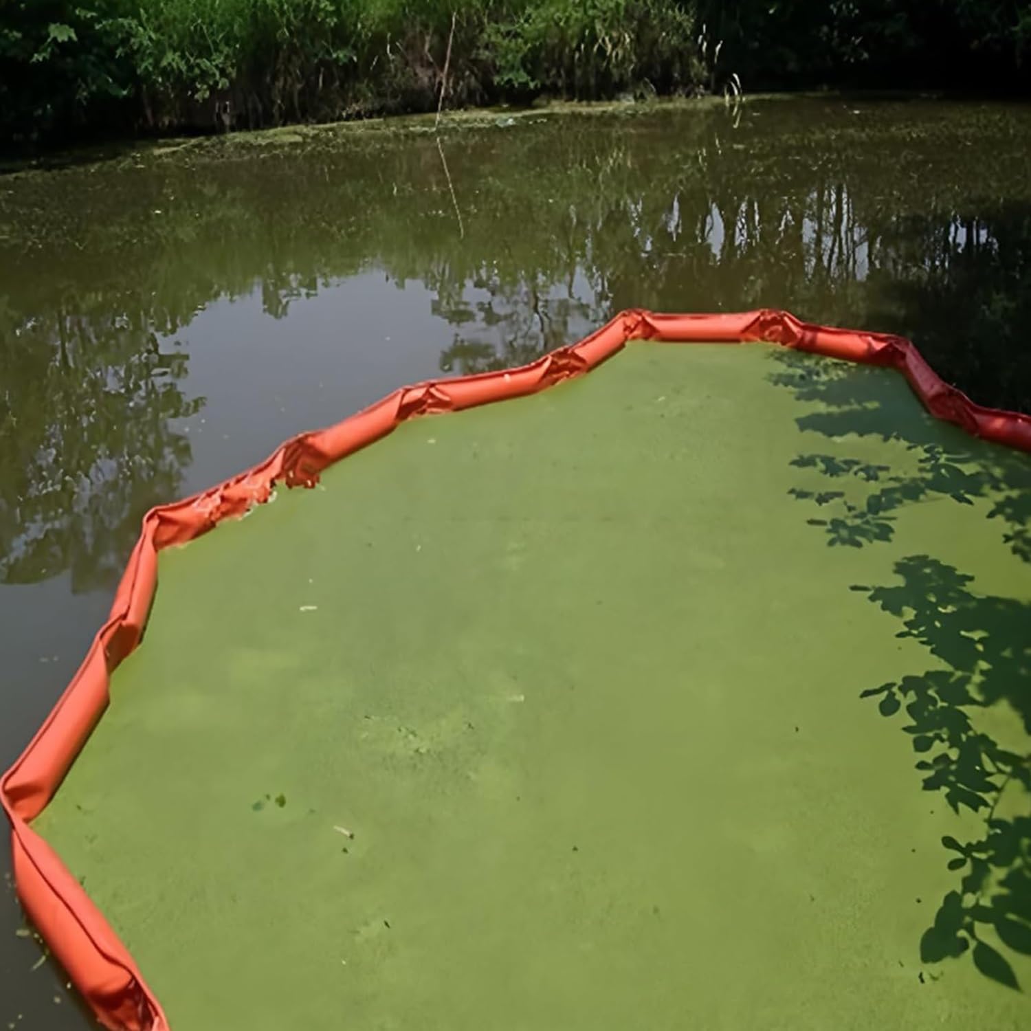 LYDBMYT Heavy-Duty PVC Oil Containment Boom for Marine Spill Response, Custom Length Available