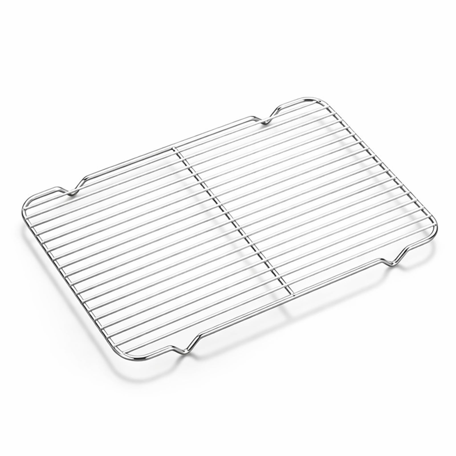 Medium Stainless Steel Cooling Rack for Baking, Wire Rack for Oven and Baking Tray, Cake Cooling Rack and Roasting Rack for Meat, Dishwasher Safe