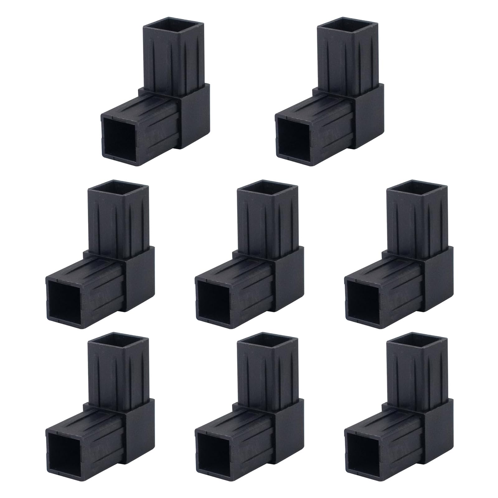 8Pcs Joint Square Tube Connector Connection Fastener for Furniture Framing and Structural Enduring Connection Fastener