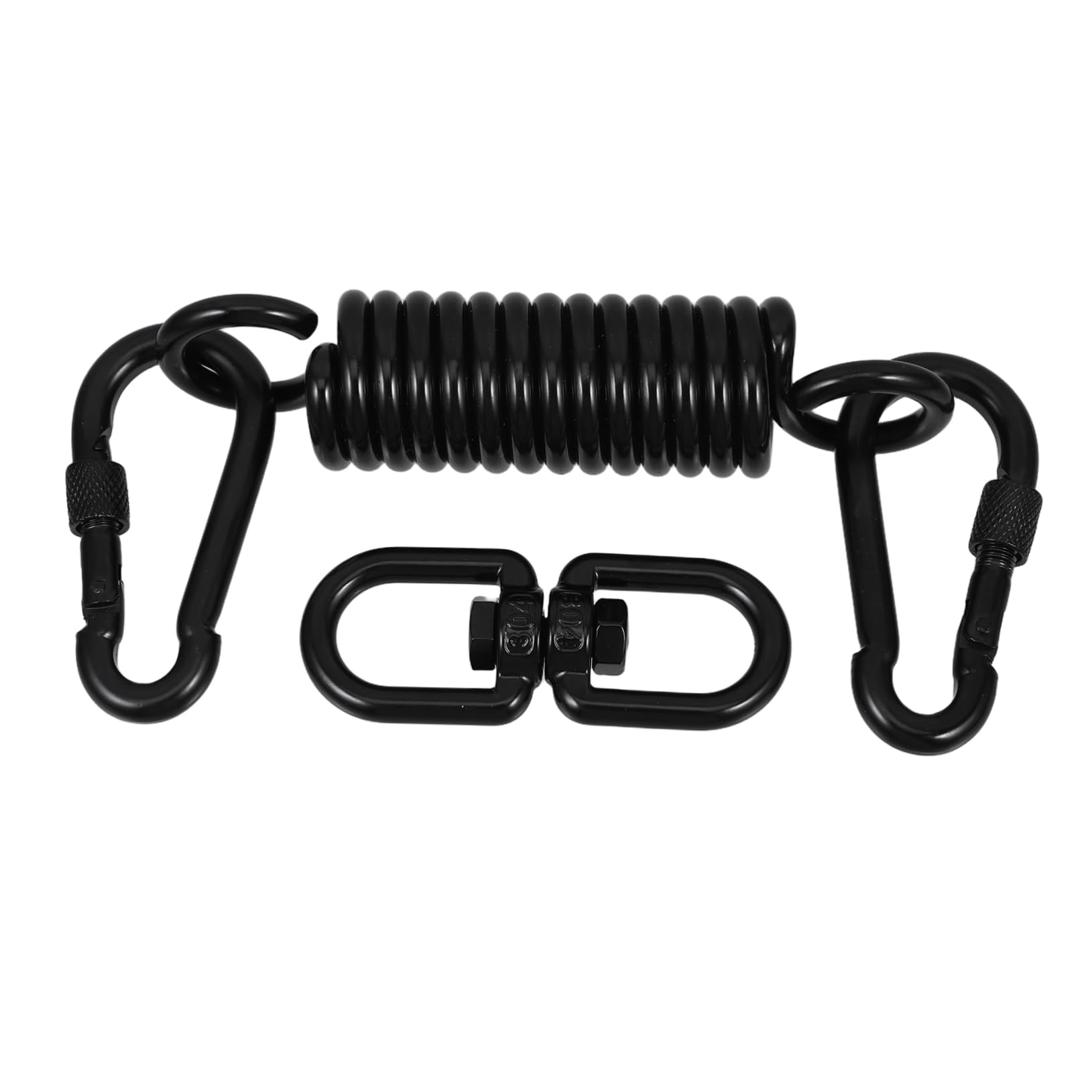 TOYANDONA Elevate Your Swing Experience Swing Set Accessories Spring Chain Rope Spring Hook and Swivel Hanger Hook for Ceiling Mounting