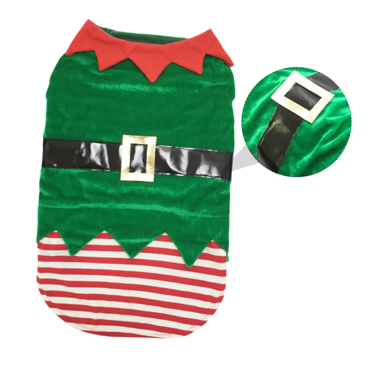 Didiseaon 2 Pz Costume Da Trasformazione Per Animali Domestici Maglione Per Cani Natale Costume Da Gatto Elfo Da Babbo Natale Per Animali Domestici Veste Animale Domestico