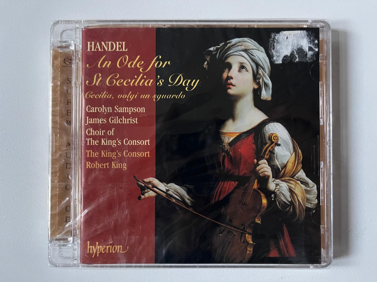 An Ode for St. Cecilia's Day [Audio CD] Handel, G.F.
