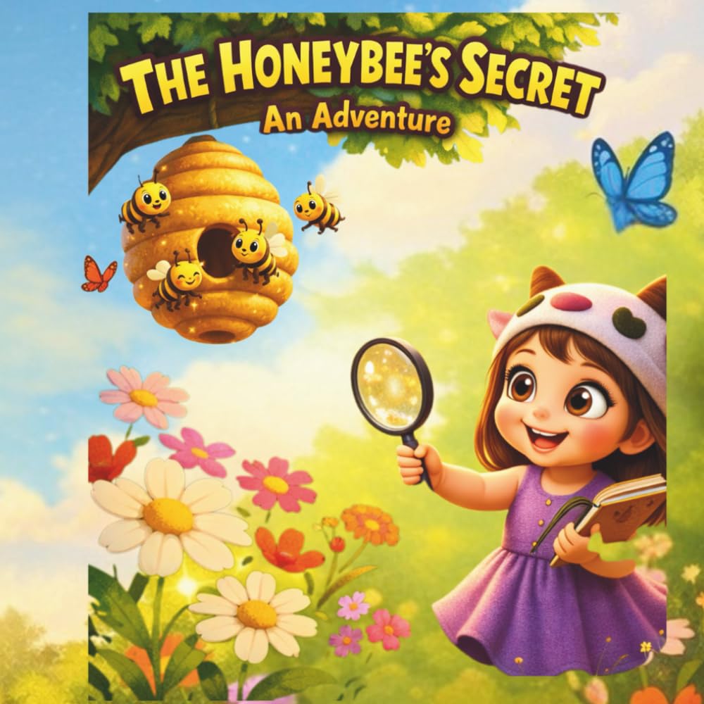 The Honeybee’s Secret: A Colorful Adventure in the Garden: Flower Map & Meeting Worker Bees