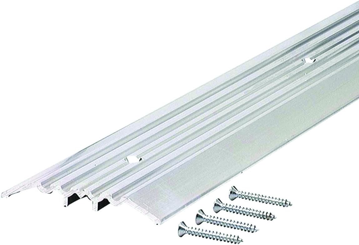 Commercial 4" Wide Extra Heavy Duty Fluted Top Aluminum Door Threshold - #99031