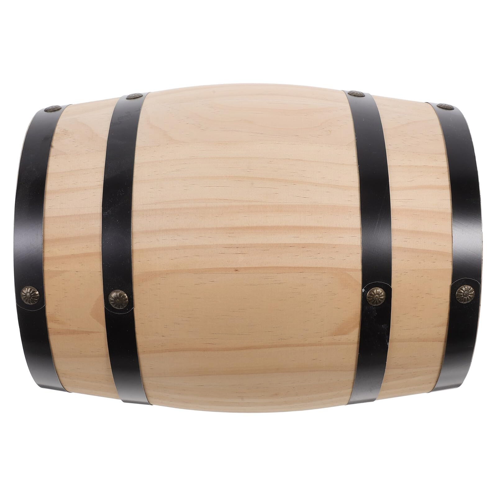 Décoration bar rustique avec le tonneau en bois Toyvian de rangement
