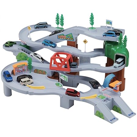 Amazon トミカ 峠やまみちドライブ ミニカー ダイキャストカー おもちゃ