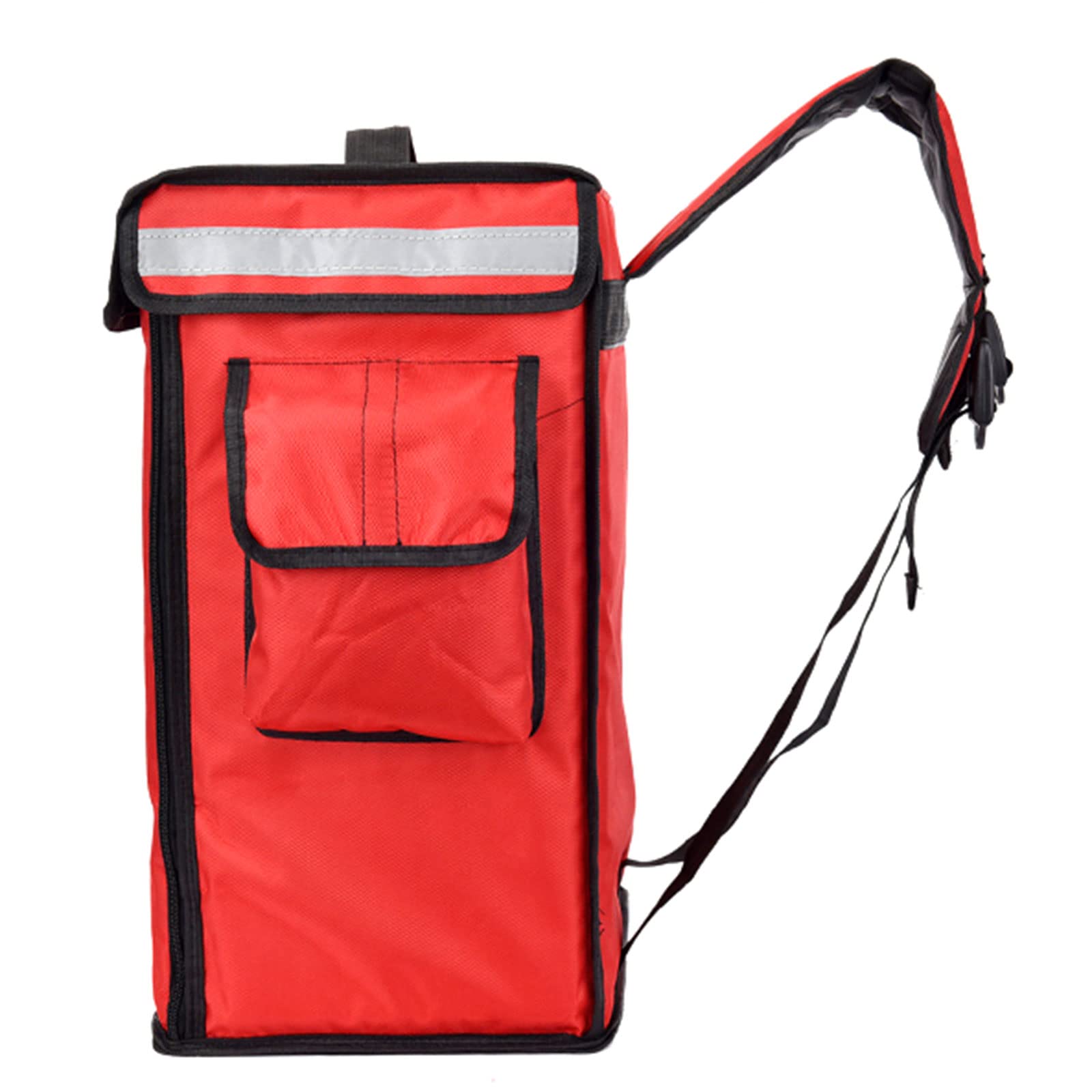 Zaino termico per la consegna della pizza, borsa termica impermeabile da 42 litri con spallacci per la consegna di cibo, shopping, campeggio e barbecue