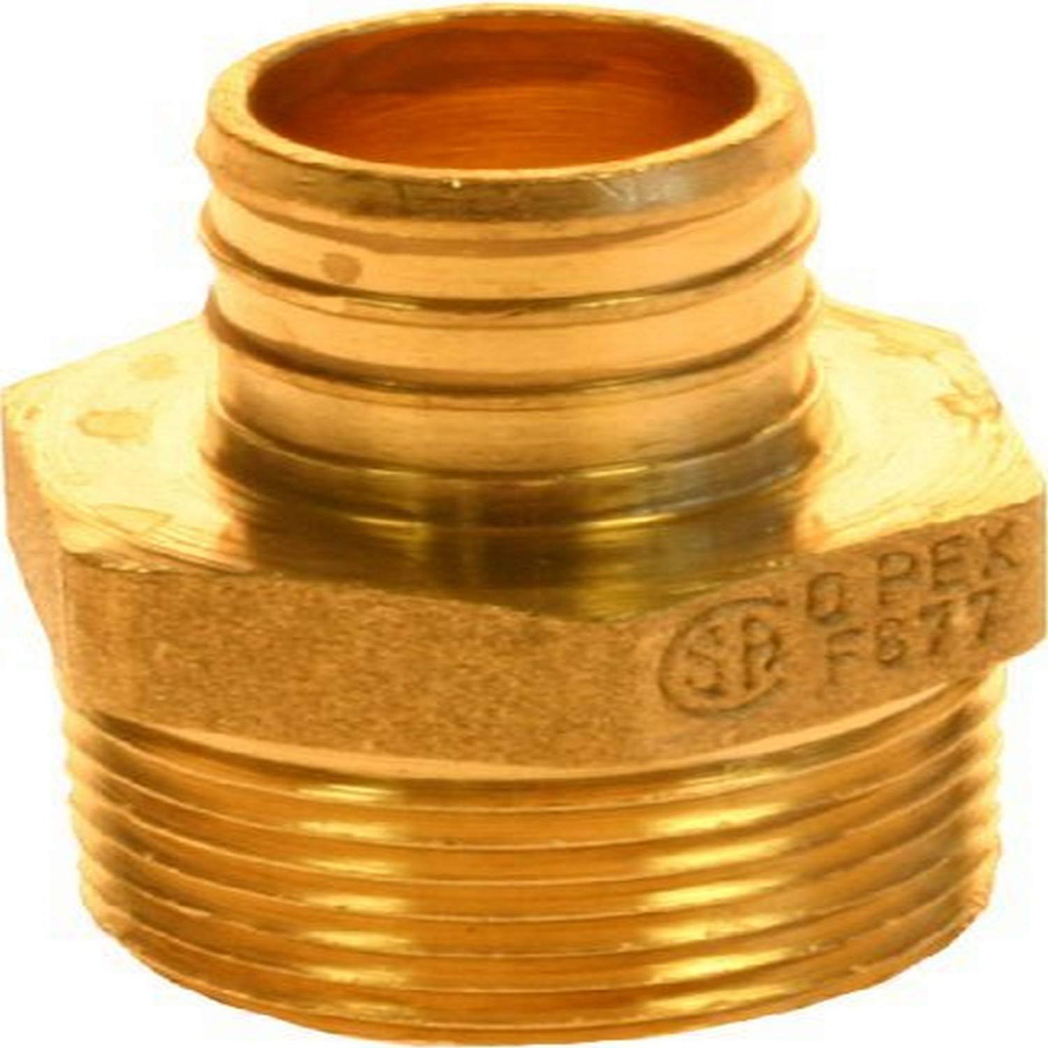 90645 Qestpex MIP Adapter with 1/2-Inch Barb by MIP, Brass (5-Pack)