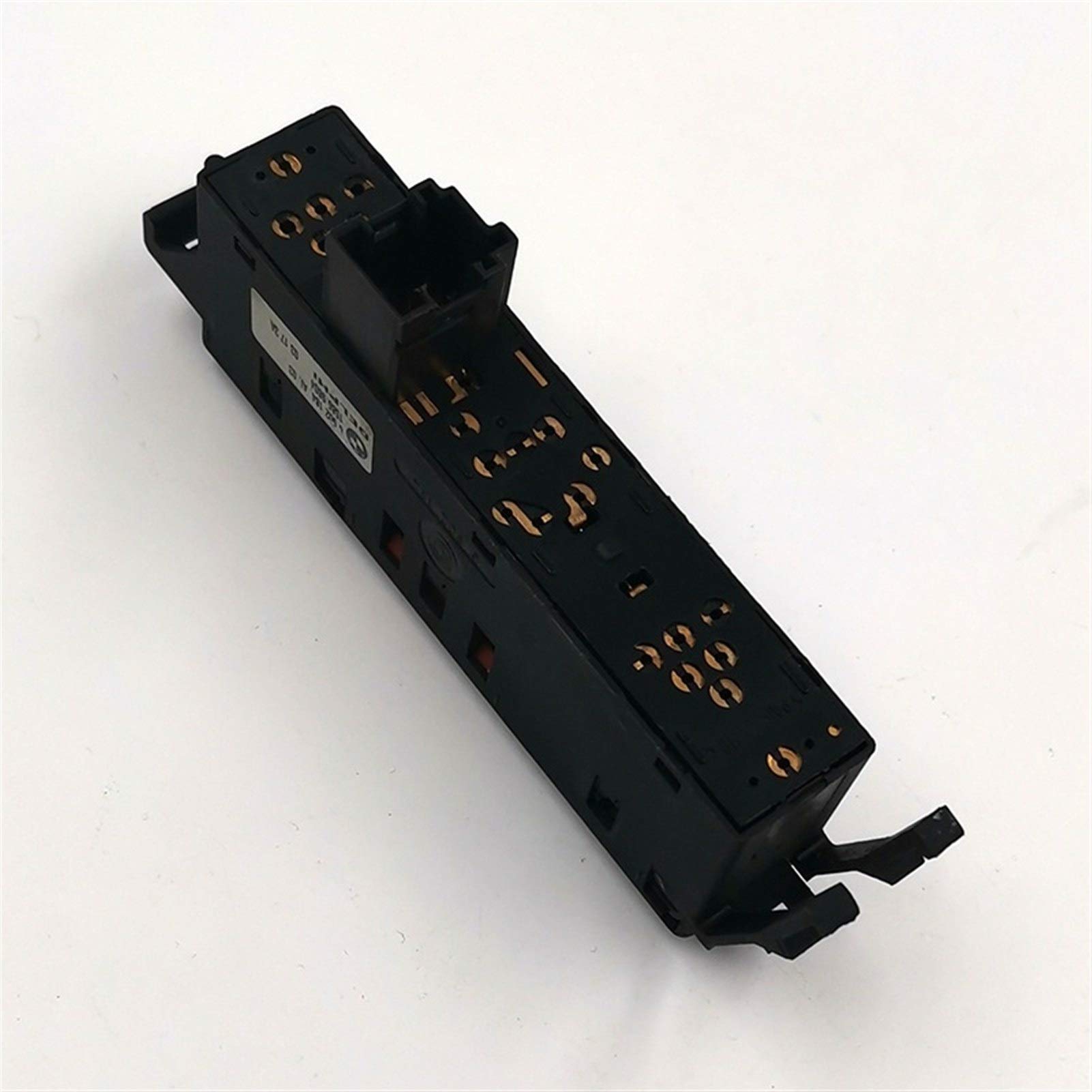 Interrupteur de Levage pour vitres Pièces Automobiles Saumonterie de fenêtre électrique Double rangée 61316902184 Interrupteur de Levage de fenêtre Noir