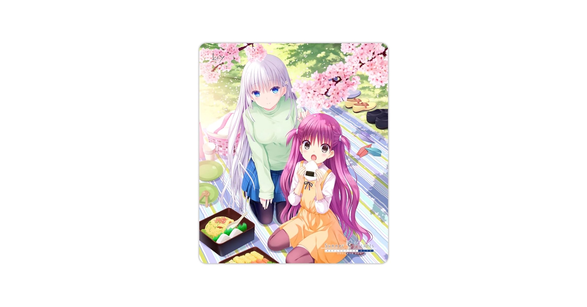 SummerPockets 鳴瀬しろは　デスクマット　C Key25th 鳴瀬 しろは デスクマット – VA STORE｜ビジュアル