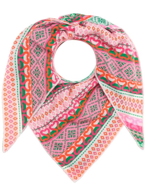 Zwillingsherz Schal Dreieckstuch Damen Halstuch viele verschiedene Muster Dog Tieger Paisley Freizeit 50% Baumwolle, 50% Polyacryl