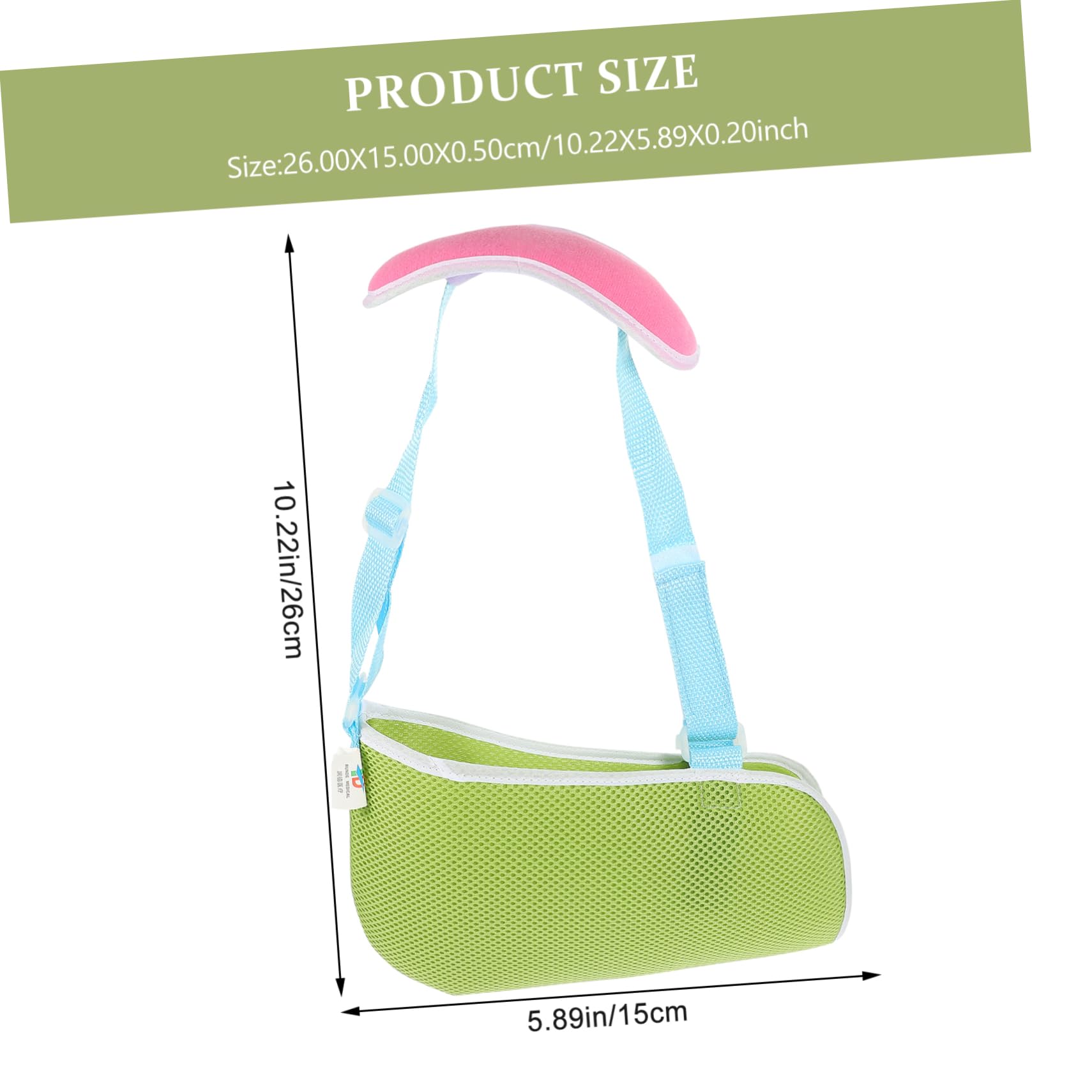 FOYTOKI Arm Support Arm Sling for Shoulder Dislocation Forearm Sling Elbow Supporter Comfortable and Breathable Random