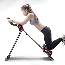 Ab Workout Equipment with LCD Display, Full Body Trainer for Home Gym, Strength Training Exercise Machine
