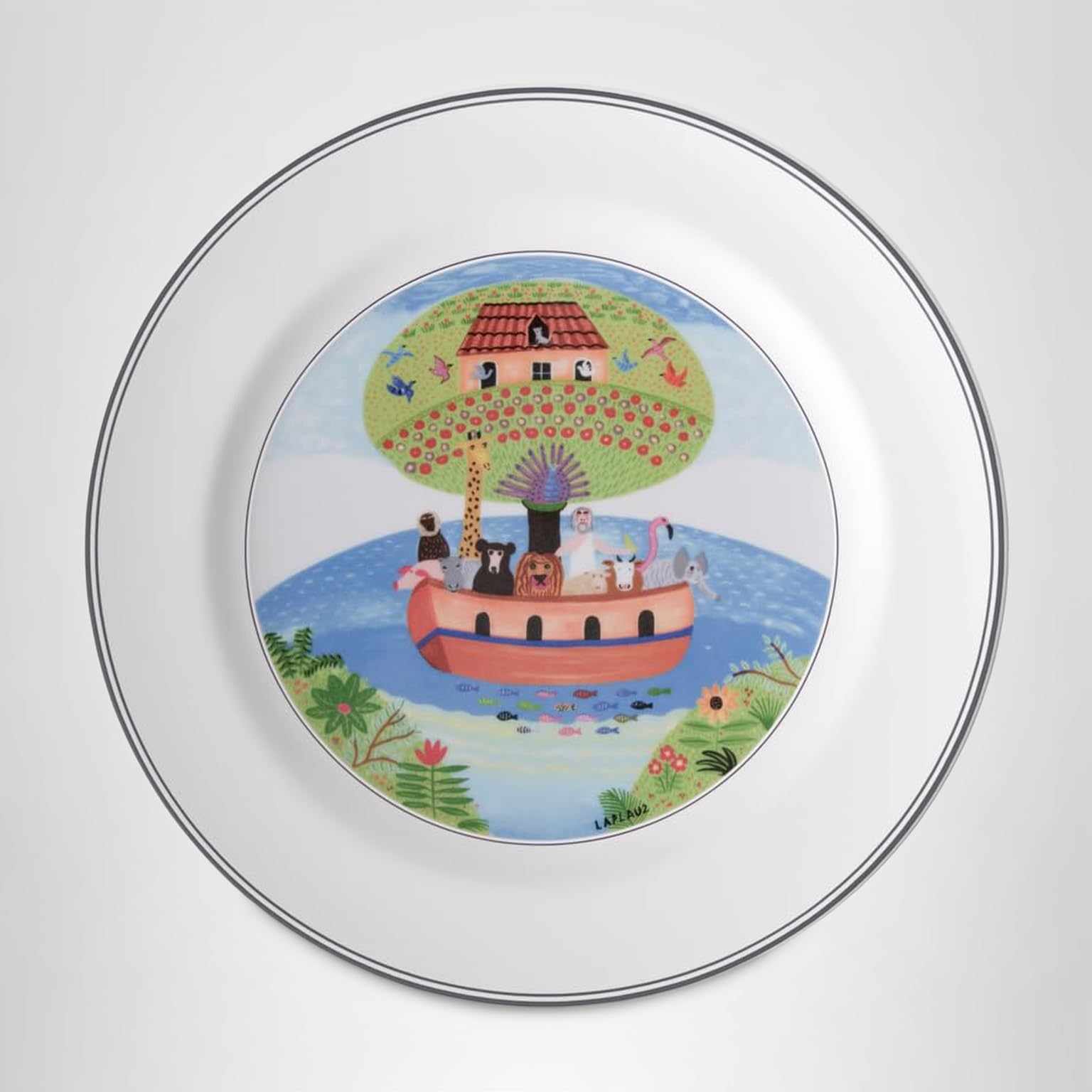 Amazon.com | Villeroy & Boch Design Naif Dinner Plate #2-Noah's