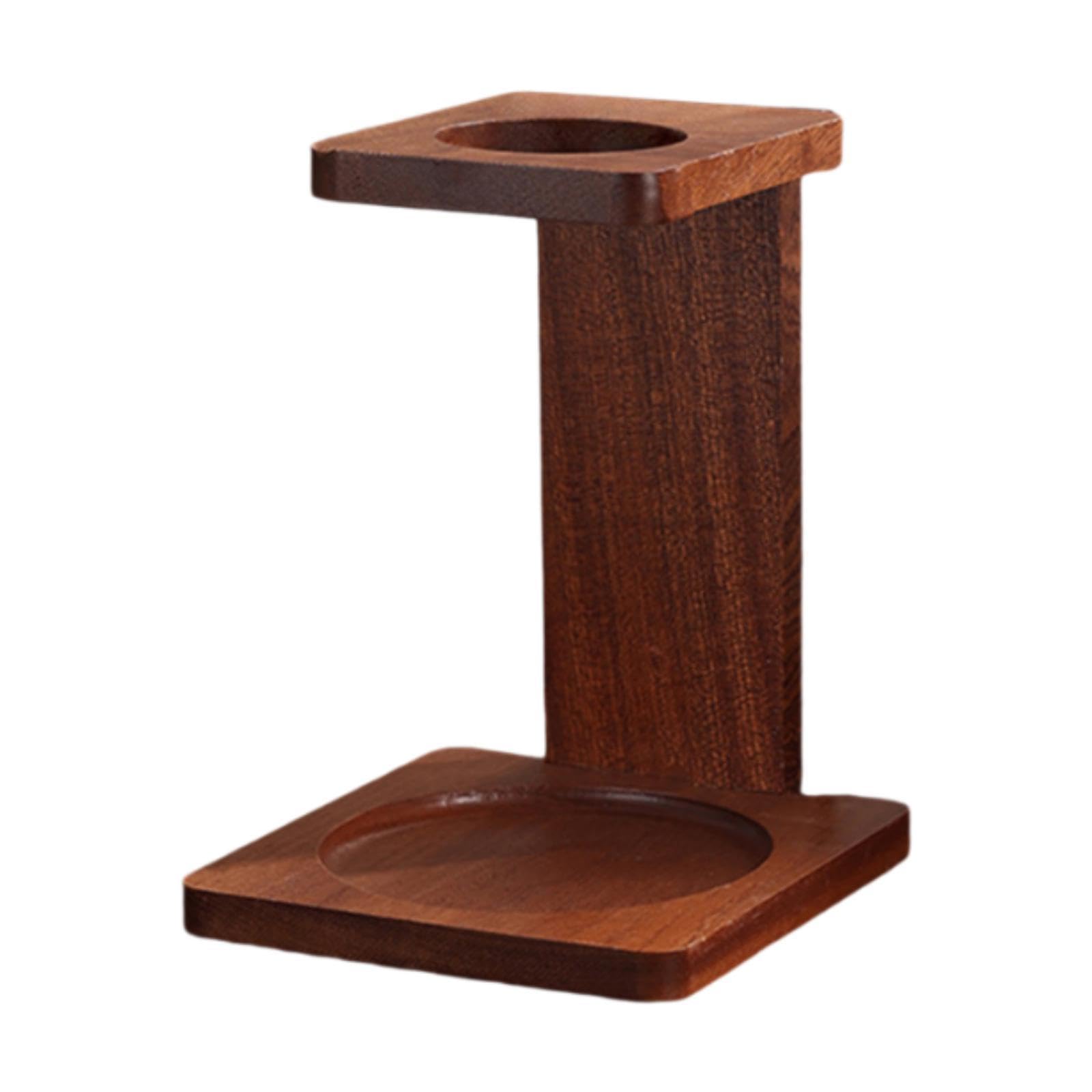 Soporte para Café Porta Filtros de Madera Bandeja para Filtro Soporte para Dripper Estante Organizador Material Natural de Madera Adecuado para Regalo, Style B, tal como se describe