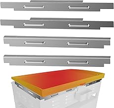 Wind Guards for Blackstone 36 Inch Griddle, Blackstone Griddle Accessories, Stainless Steel Magnetic Wind Screen, Compatible with Rear Grease Cup, Hood and Side Shelf, Gas Saving, Silver