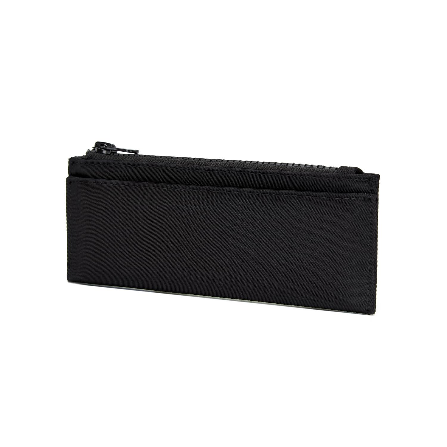 Pencil Pouch for Teens School Office Supplies Pencil Case Cosmetic Bag Zipper (Black)