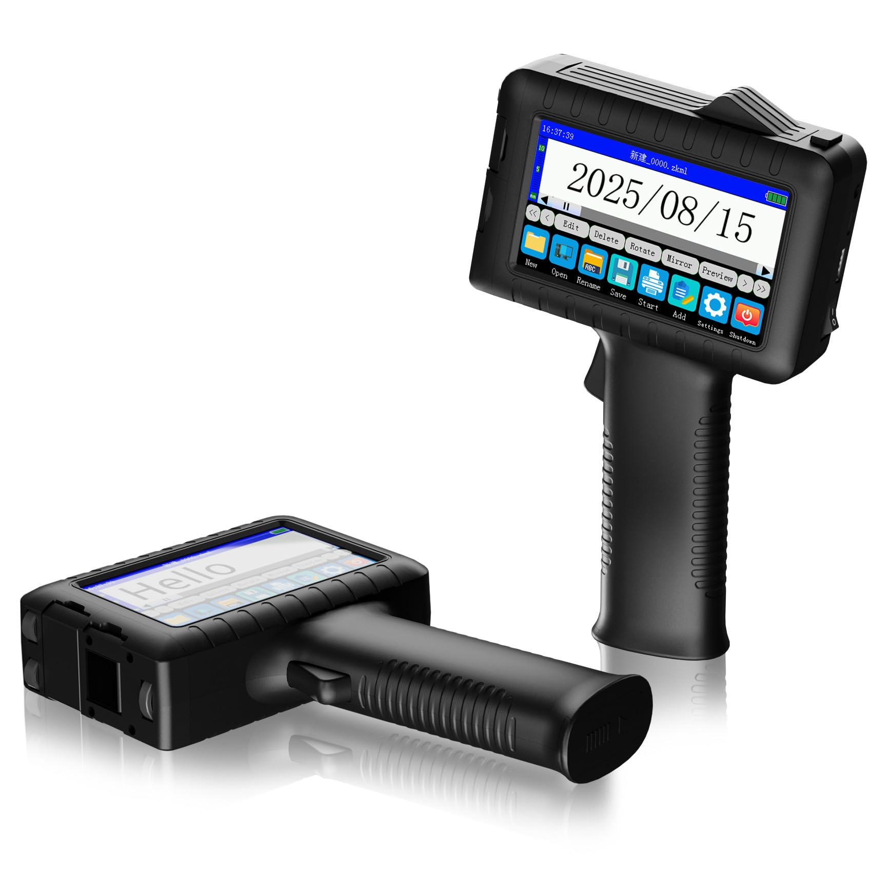 Photo 1 of NUOKER Handheld Inkjet Printer with 4.3-in Touchscreen